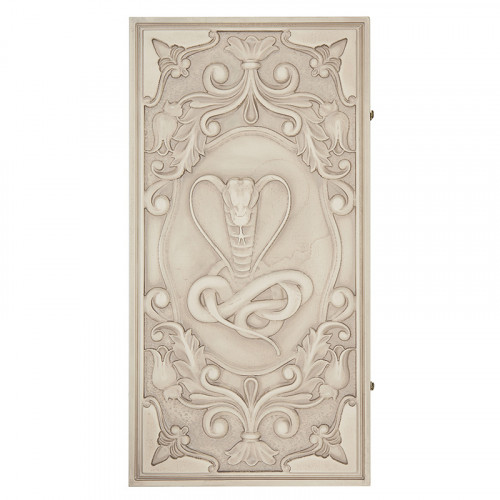 Нарды резные "Кобра" Патина Нарды резные "Кобра" Патина